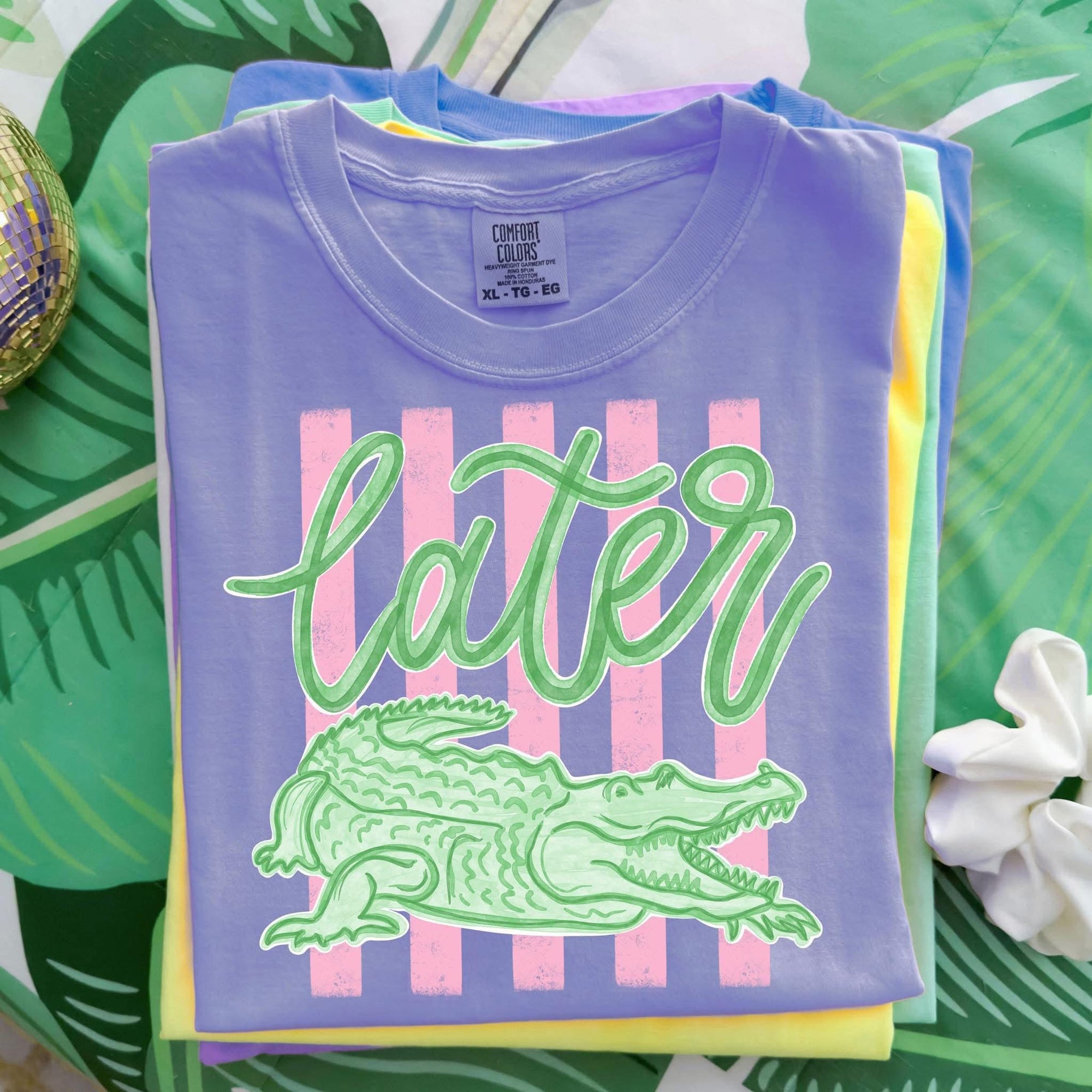 Later gator stripe Tee
