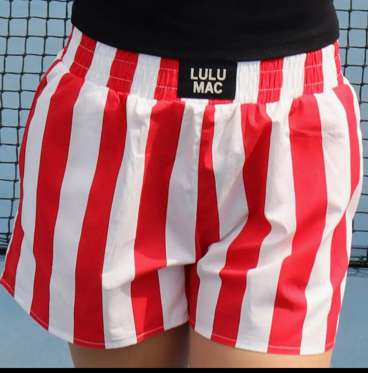 Red stripe boxer short